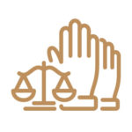 hands and scale icon